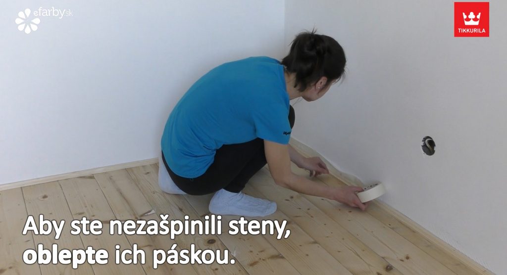 Ako namoriť a nalakovať drevenú podlahu, oblepovanie pred morením podlahy